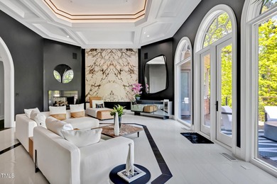 Lake Views! As the sun rises over the serene lake, it gently on Governors Club in North Carolina - for sale on GolfHomes.com, golf home, golf lot