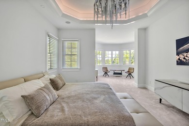 Lake Views! As the sun rises over the serene lake, it gently on Governors Club in North Carolina - for sale on GolfHomes.com, golf home, golf lot