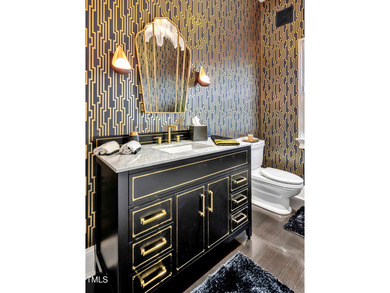 Lake Views! As the sun rises over the serene lake, it gently on Governors Club in North Carolina - for sale on GolfHomes.com, golf home, golf lot