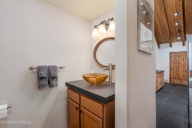 Experience the Ultimate Sedona Sanctuary.Nestled on a secluded 3 on Oakcreek Country Club in Arizona - for sale on GolfHomes.com, golf home, golf lot