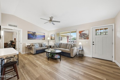 Welcome home to this beautiful, recently remodeled home with a on Stardust Golf Course in Arizona - for sale on GolfHomes.com, golf home, golf lot