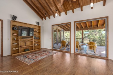 Experience the Ultimate Sedona Sanctuary.Nestled on a secluded 3 on Oakcreek Country Club in Arizona - for sale on GolfHomes.com, golf home, golf lot
