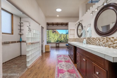 Experience the Ultimate Sedona Sanctuary.Nestled on a secluded 3 on Oakcreek Country Club in Arizona - for sale on GolfHomes.com, golf home, golf lot