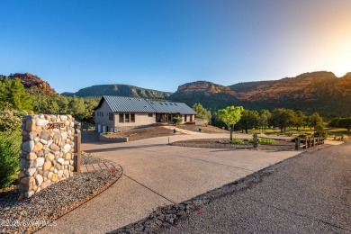 Experience the Ultimate Sedona Sanctuary.Nestled on a secluded 3 on Oakcreek Country Club in Arizona - for sale on GolfHomes.com, golf home, golf lot