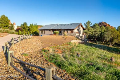 Experience the Ultimate Sedona Sanctuary.Nestled on a secluded 3 on Oakcreek Country Club in Arizona - for sale on GolfHomes.com, golf home, golf lot