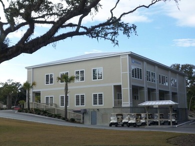1st Floor exterior villa is privately located on #18th tee box on The Plantation Course At Edisto in South Carolina - for sale on GolfHomes.com, golf home, golf lot