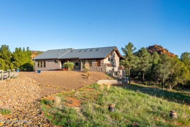 Experience the Ultimate Sedona Sanctuary.Nestled on a secluded 3 on Oakcreek Country Club in Arizona - for sale on GolfHomes.com, golf home, golf lot