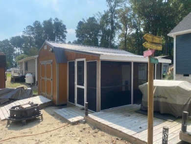 Large Park Trailer with two bedrooms.  One and one half on Captains Cove Golf and Yacht Club in Virginia - for sale on GolfHomes.com, golf home, golf lot