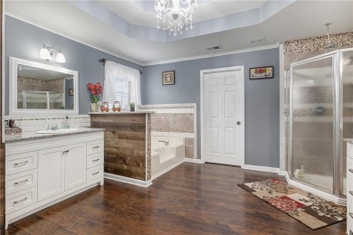 Welcome to this exquisite custom-built 6-bedroom, 4-bath home in on The Chimneys in Georgia - for sale on GolfHomes.com, golf home, golf lot