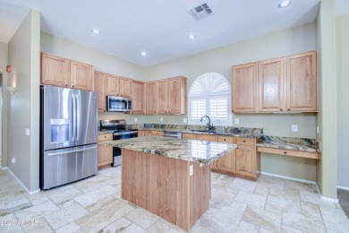 WOW - Oversized North/South facing lot with heated pool, soaring on Oakwood Golf Club  in Arizona - for sale on GolfHomes.com, golf home, golf lot