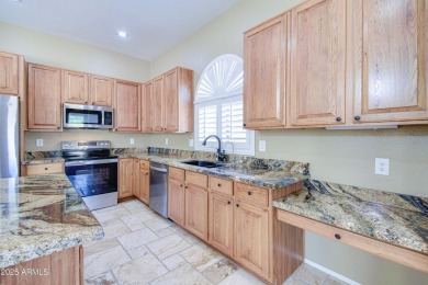 WOW - Oversized North/South facing lot with heated pool, soaring on Oakwood Golf Club  in Arizona - for sale on GolfHomes.com, golf home, golf lot
