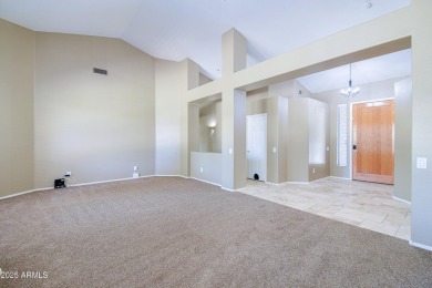 WOW - Oversized North/South facing lot with heated pool, soaring on Oakwood Golf Club  in Arizona - for sale on GolfHomes.com, golf home, golf lot