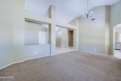 WOW - Oversized North/South facing lot with heated pool, soaring on Oakwood Golf Club  in Arizona - for sale on GolfHomes.com, golf home, golf lot