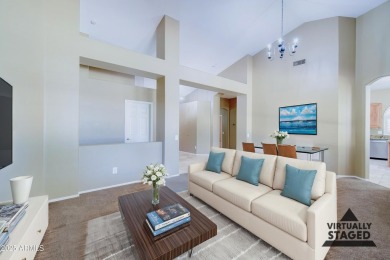 WOW - Oversized North/South facing lot with heated pool, soaring on Oakwood Golf Club  in Arizona - for sale on GolfHomes.com, golf home, golf lot