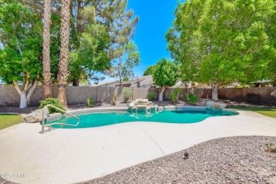 WOW - Oversized North/South facing lot with heated pool, soaring on Oakwood Golf Club  in Arizona - for sale on GolfHomes.com, golf home, golf lot