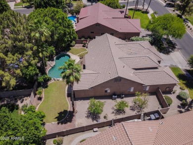 WOW - Oversized North/South facing lot with heated pool, soaring on Oakwood Golf Club  in Arizona - for sale on GolfHomes.com, golf home, golf lot
