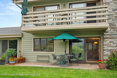Rarely available and highly desirable ground floor pondside on Ranch at Roaring Fork Golf Course in Colorado - for sale on GolfHomes.com, golf home, golf lot