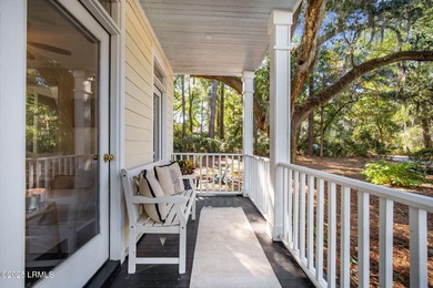 STRAIGHT out of a Lowcountry magazine, this exceptional home on on Dataw Island Club in South Carolina - for sale on GolfHomes.com, golf home, golf lot