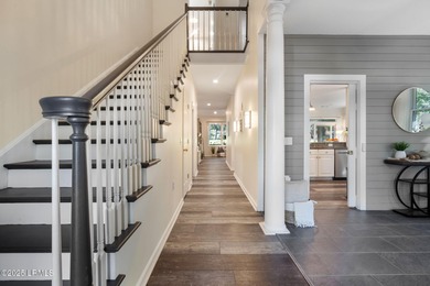 STRAIGHT out of a Lowcountry magazine, this exceptional home on on Dataw Island Club in South Carolina - for sale on GolfHomes.com, golf home, golf lot