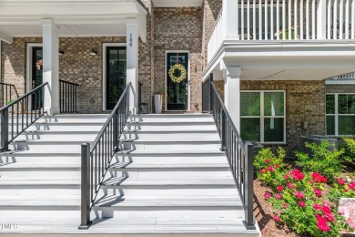 Luxury Living Elevated - Steps from the 5th Hole at Brier Creek on Brier Creek Country Club in North Carolina - for sale on GolfHomes.com, golf home, golf lot