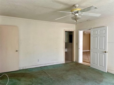 The property flooded twice last year and is being sold as its on Pasadena Yacht and Country Club in Florida - for sale on GolfHomes.com, golf home, golf lot