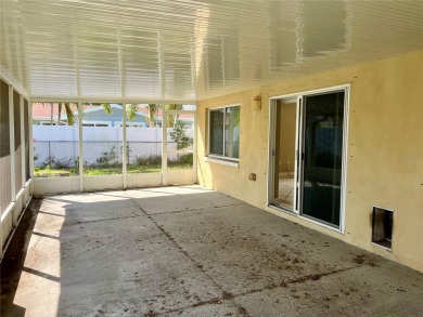 The property flooded twice last year and is being sold as its on Pasadena Yacht and Country Club in Florida - for sale on GolfHomes.com, golf home, golf lot