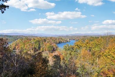 Perched high above Lake Keowee on one of The Reserve's most on The Reserve At Lake Keowee in South Carolina - for sale on GolfHomes.com, golf home, golf lot