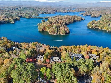 Perched high above Lake Keowee on one of The Reserve's most on The Reserve At Lake Keowee in South Carolina - for sale on GolfHomes.com, golf home, golf lot