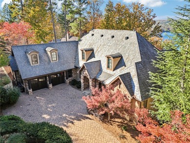 Perched high above Lake Keowee on one of The Reserve's most on The Reserve At Lake Keowee in South Carolina - for sale on GolfHomes.com, golf home, golf lot