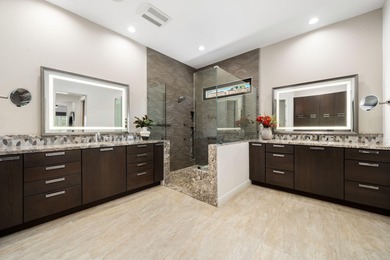 Experience desert luxury living in this impeccably reimagined 4 on Indian Ridge Country Club in California - for sale on GolfHomes.com, golf home, golf lot