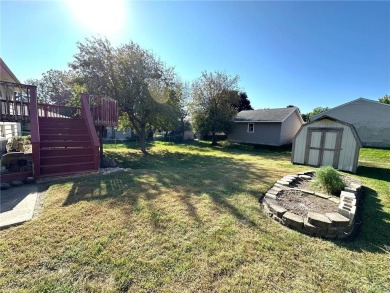 Welcome to 350 Lake Hill Drive! This 4-bed, 2-bath split-foyer on Worthington Country Club in Minnesota - for sale on GolfHomes.com, golf home, golf lot