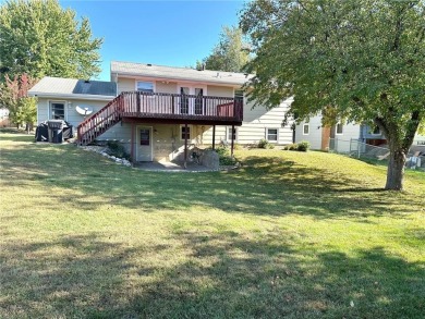 Welcome to 350 Lake Hill Drive! This 4-bed, 2-bath split-foyer on Worthington Country Club in Minnesota - for sale on GolfHomes.com, golf home, golf lot