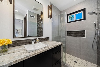 Experience desert luxury living in this impeccably reimagined 4 on Indian Ridge Country Club in California - for sale on GolfHomes.com, golf home, golf lot