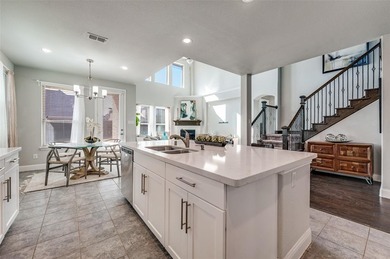 STUNNING Meritage built corner lot home located in the highly on The Tribute At the Colony in Texas - for sale on GolfHomes.com, golf home, golf lot