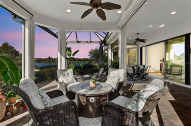 Experience elevated Florida living in this elegantly upgraded on Esplanade Golf and Country at Lakewood Ranch in Florida - for sale on GolfHomes.com, golf home, golf lot