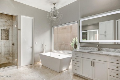 Freshly painted 5 Bdrm/3.5 Bath Edmunds Home in World Class on Sanctuary Golf Course At WestWorld in Arizona - for sale on GolfHomes.com, golf home, golf lot