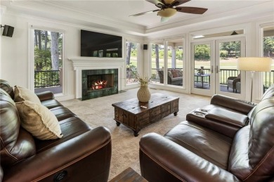 Perfectly situated on the 18th Fairway with Shimmering LAKE on Country Club of Roswell in Georgia - for sale on GolfHomes.com, golf home, golf lot