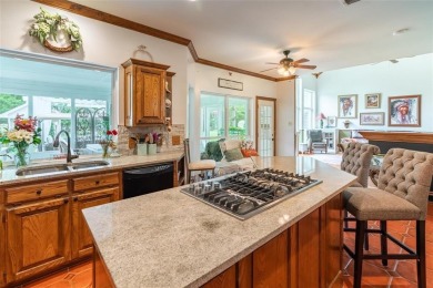 Enjoy the deer and beautiful sunsets in this one of a kind home on Links At Lands End in Texas - for sale on GolfHomes.com, golf home, golf lot