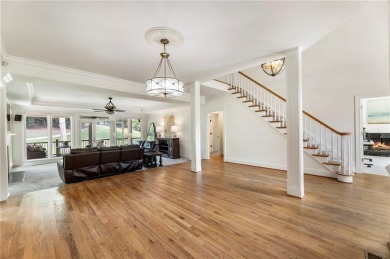 Perfectly situated on the 18th Fairway with Shimmering LAKE on Country Club of Roswell in Georgia - for sale on GolfHomes.com, golf home, golf lot