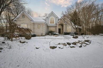 Welcome to this elegant residence in the prestigious Prestwick on Prestwick Village Golf Club in Michigan - for sale on GolfHomes.com, golf home, golf lot