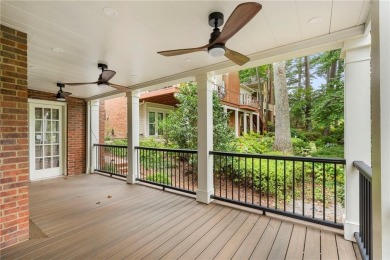 Perfectly situated on the 18th Fairway with Shimmering LAKE on Country Club of Roswell in Georgia - for sale on GolfHomes.com, golf home, golf lot