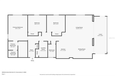 Beautiful TURN-KEY 3 bedroom, 2 bathroom GROUND FLOOR on Saint Andrews South Golf Club in Florida - for sale on GolfHomes.com, golf home, golf lot