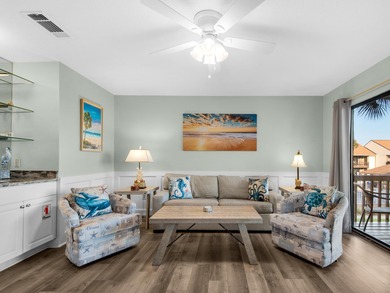 Gorgeous unobstructed views of the gulf and community amenities on Seascape Golf Course in Florida - for sale on GolfHomes.com, golf home, golf lot