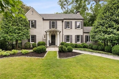 Tucked in the heart of Haynes Manor, this timeless traditional on Bobby Jones Golf Club in Georgia - for sale on GolfHomes.com, golf home, golf lot