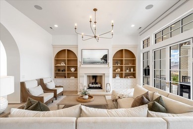 Perched in the prestigious enclave of Castle Rock, this on Entrada at Snow Canyon in Utah - for sale on GolfHomes.com, golf home, golf lot