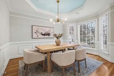 Golf-Course Home with Cul-de-Sac Privacy. 3BR/2.5BA home on the on Hedingham Golf and Athletic Club in North Carolina - for sale on GolfHomes.com, golf home, golf lot