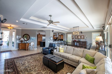 Exquisite Sienna Model Golf Course Residence w/ Casita & Owned on Tuscany Falls At Pebble Creek in Arizona - for sale on GolfHomes.com, golf home, golf lot