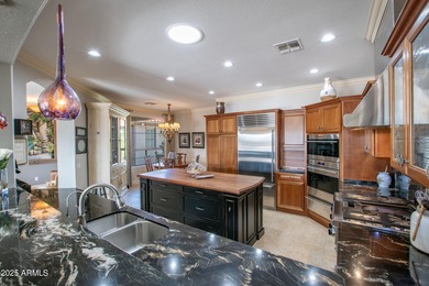 Exquisite Sienna Model Golf Course Residence w/ Casita & Owned on Tuscany Falls At Pebble Creek in Arizona - for sale on GolfHomes.com, golf home, golf lot