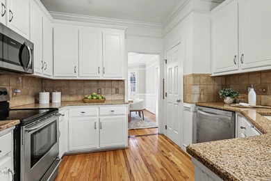 Golf-Course Home with Cul-de-Sac Privacy. 3BR/2.5BA home on the on Hedingham Golf and Athletic Club in North Carolina - for sale on GolfHomes.com, golf home, golf lot