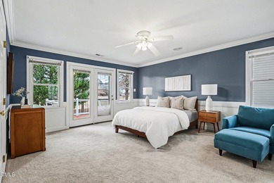 Golf-Course Home with Cul-de-Sac Privacy. 3BR/2.5BA home on the on Hedingham Golf and Athletic Club in North Carolina - for sale on GolfHomes.com, golf home, golf lot